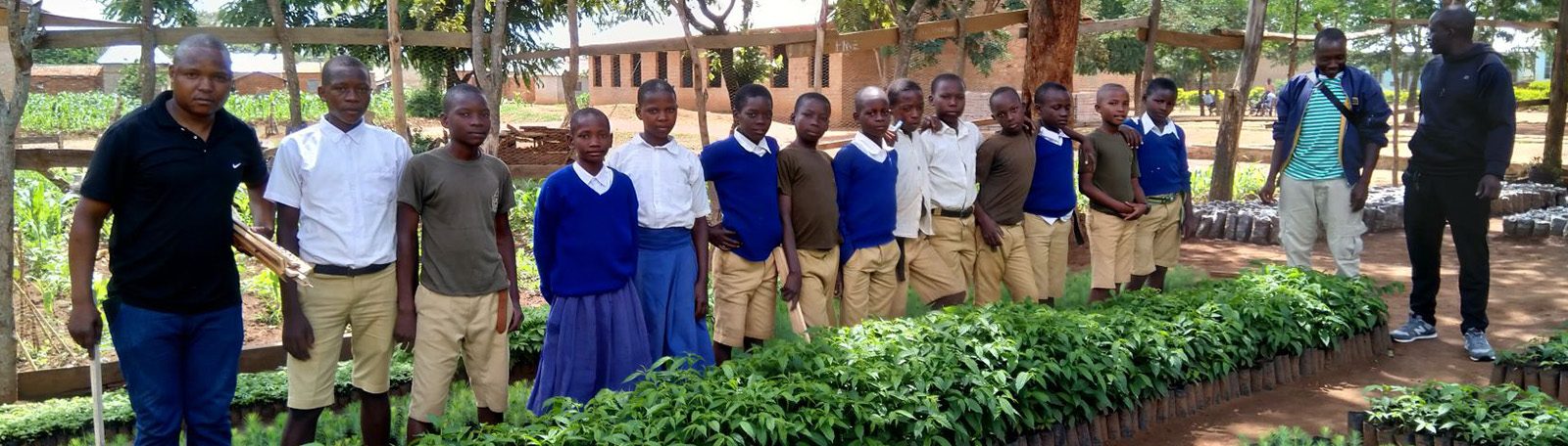 Tree planting with Aiducatius in Tanzania